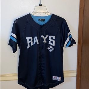Tampa Bay Rays button up jersey
